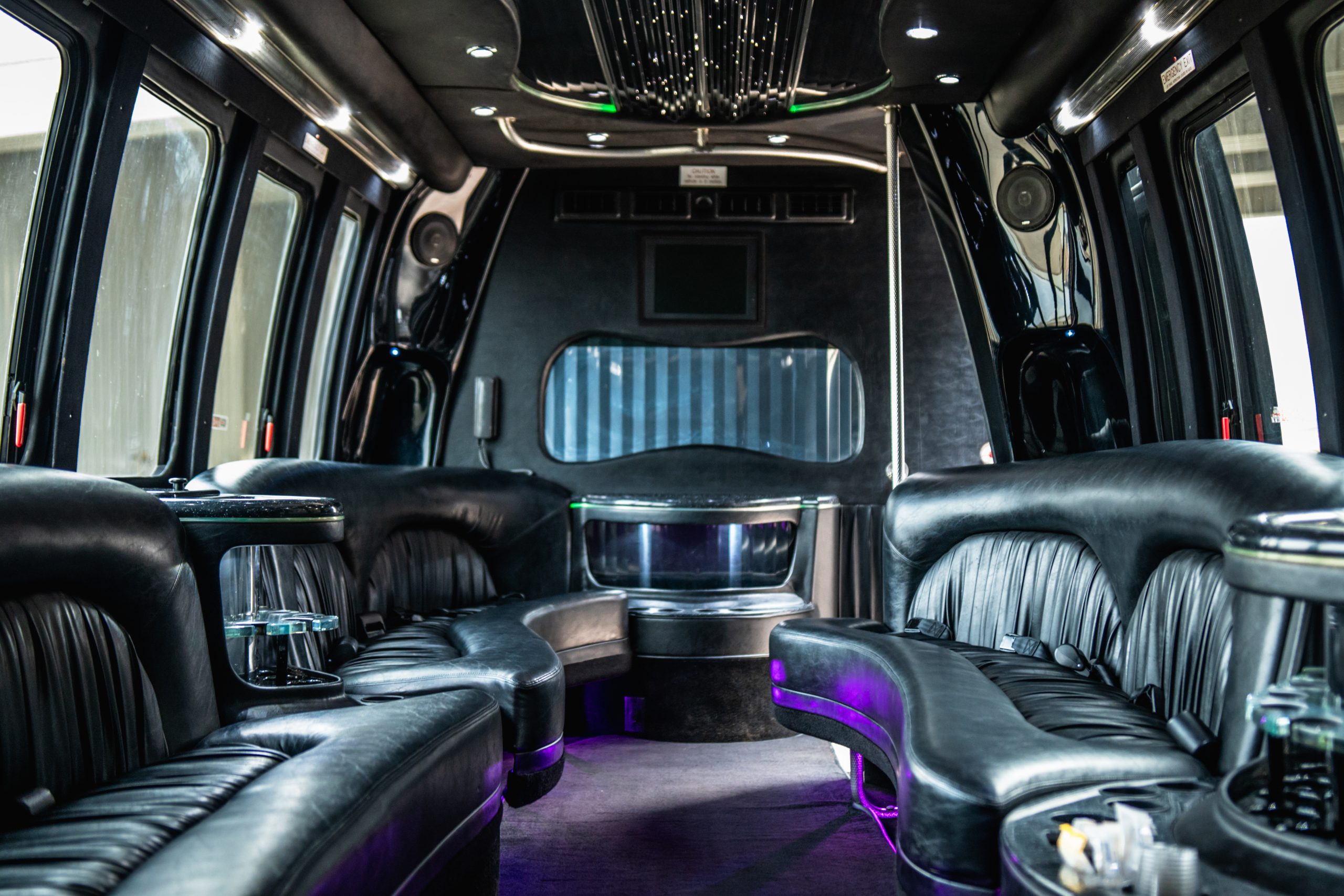 Avant Garde Limousines & Coach Inside Limo Coach Photo