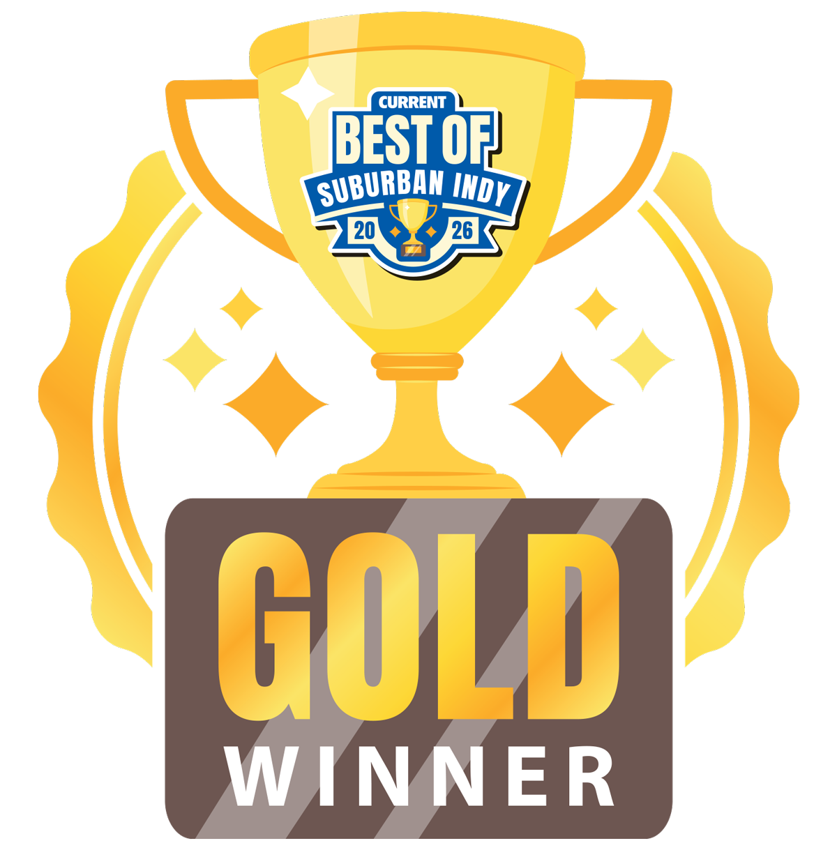 Best of Suburban Indy 2026 Gold Winner